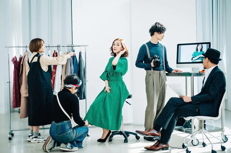 婚活写真撮影前のヘアメイクと服装相談