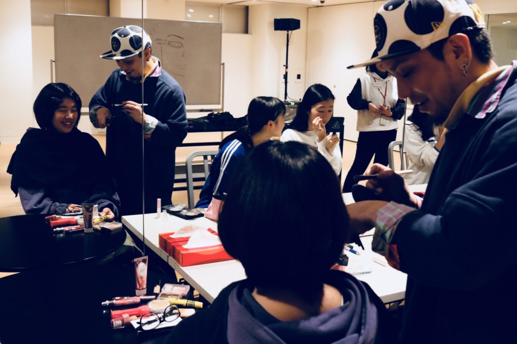 ヘアメイク 講習 EXPG exile LDH プロフィール 撮影 モデル 撮影 大阪 撮影 patrick-osaka 出張 ロケ 講習 撮影