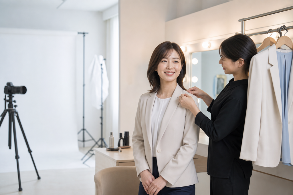 大阪 写真スタジオでプロフィール写真を撮る前に知りたい服装・髪型・表情の基本