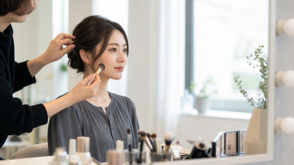 宣材写真 大阪でヘアメイク付き撮影を選ぶべき理由とは？