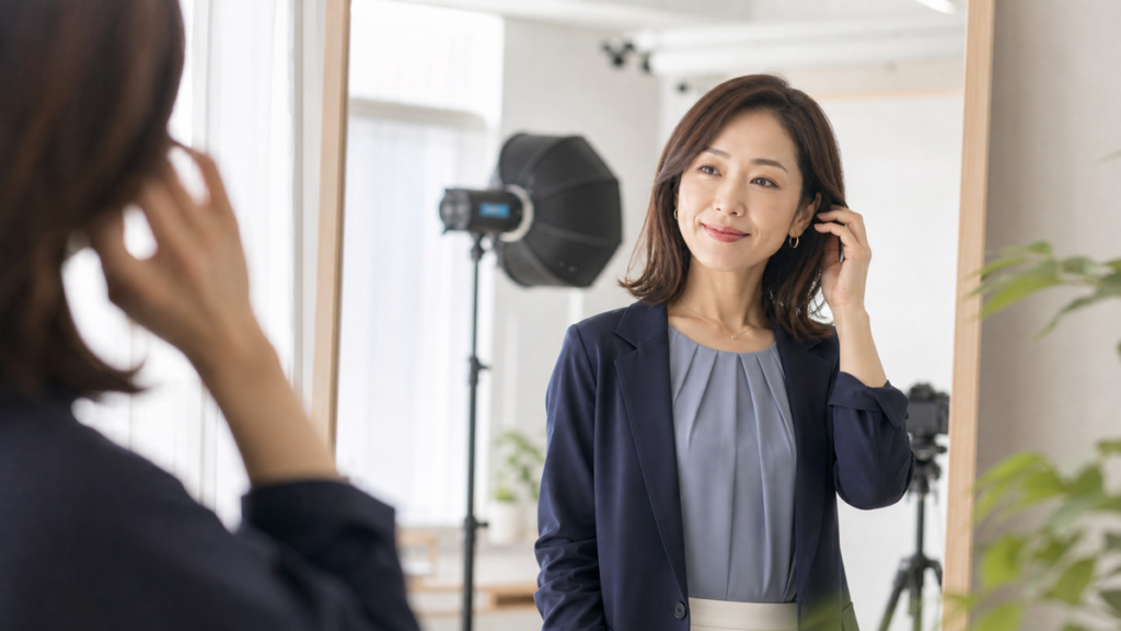 写真写りが悪いと思っている人へ｜大阪のプロフィール撮影で変わる3つのポイント