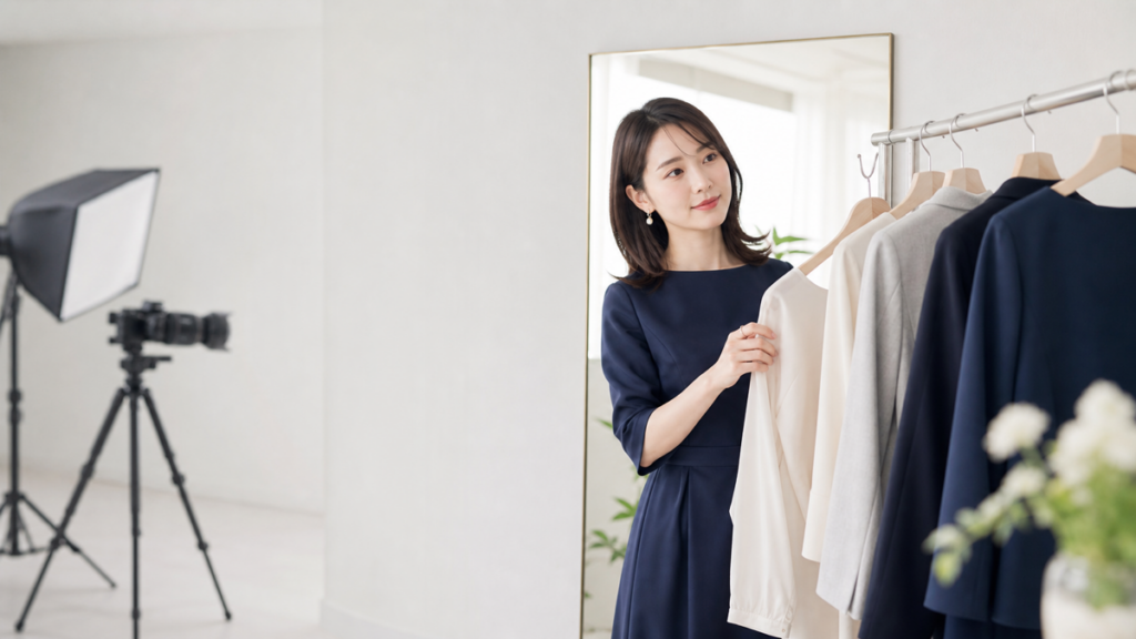 パネル写真の服装で迷ったら？大阪の撮影前に決めたい色・形・見せ方