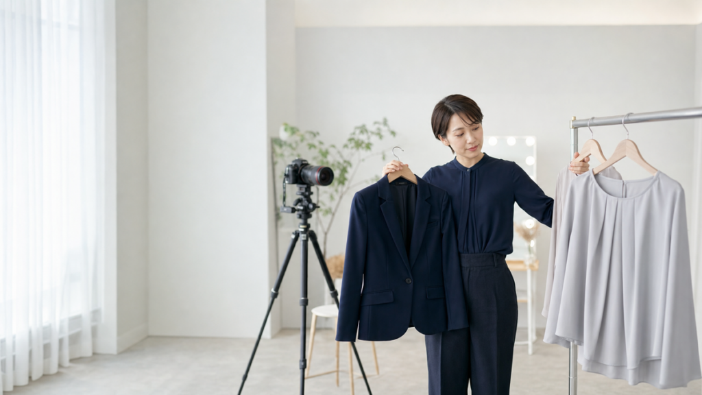 衣装2着でプロフィール写真を撮るメリット｜大阪で印象を使い分ける方法