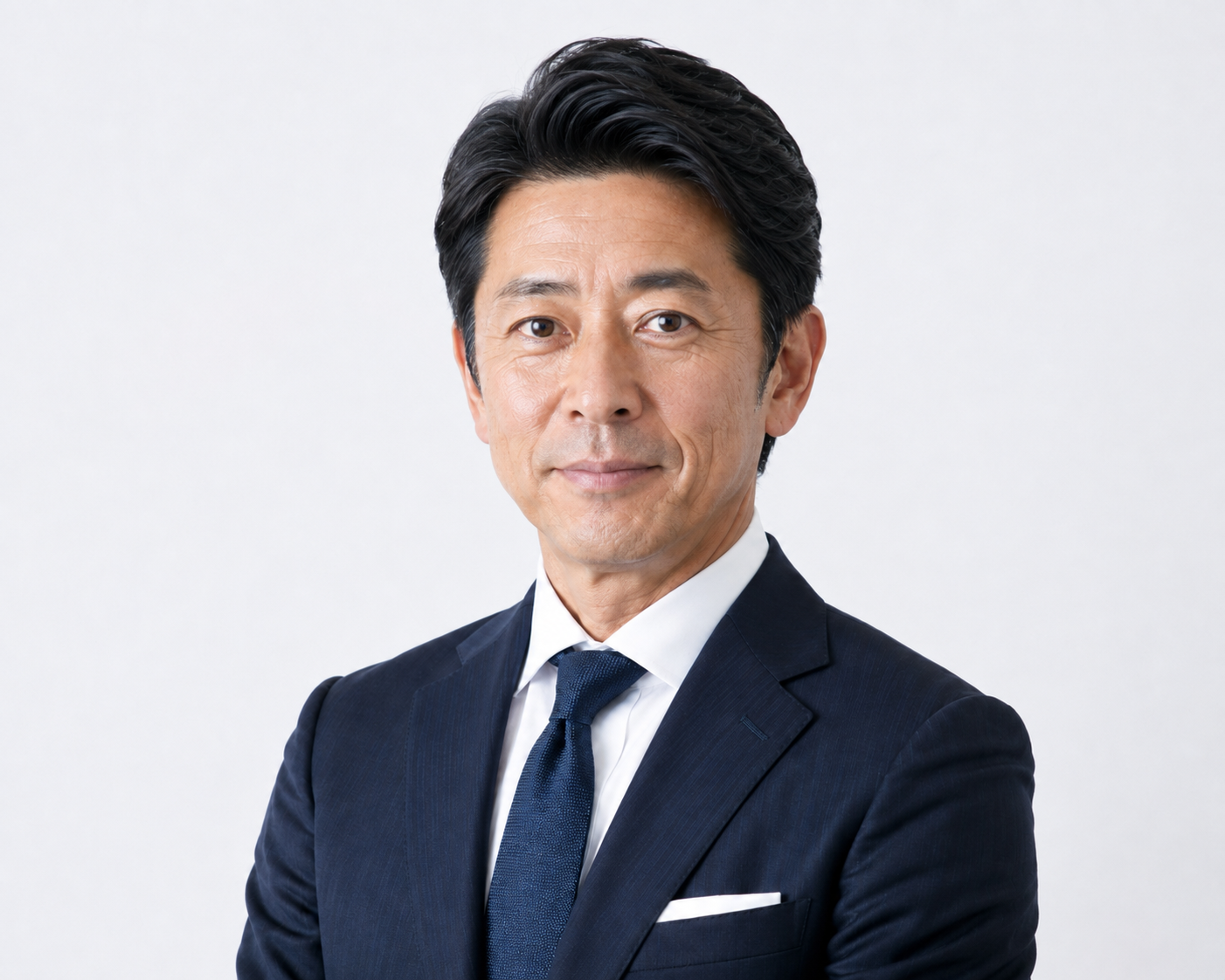 男性のビジネスプロフィール（宣材）写真