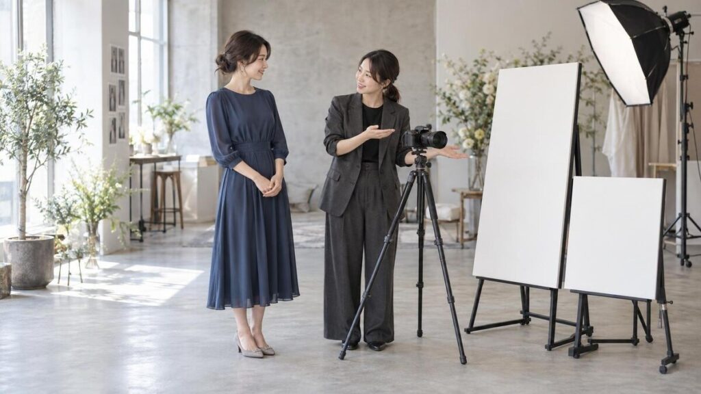 婚活写真は全身・上半身どちらが必要？結婚相談所向けの選び方