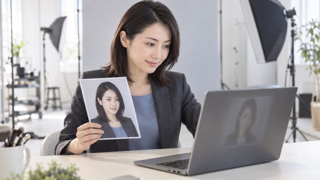 オーディション写真とオンライン面談の印象をそろえるには？髪型・メイク・服装の一貫性